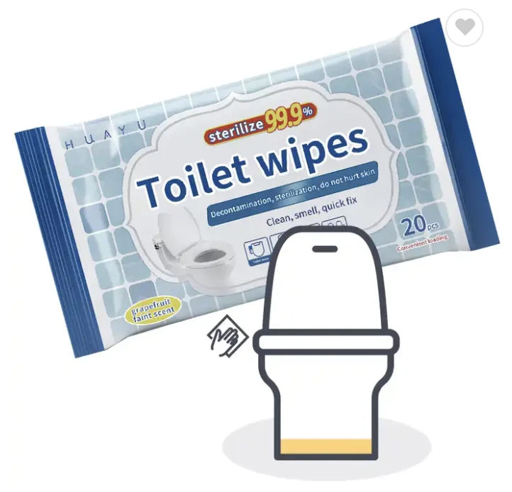 Toallitas húmedas para inodoro