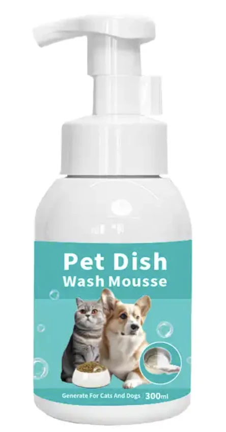 Mousse lavavajillas para mascotas de espuma plástica no tóxica y no tóxica