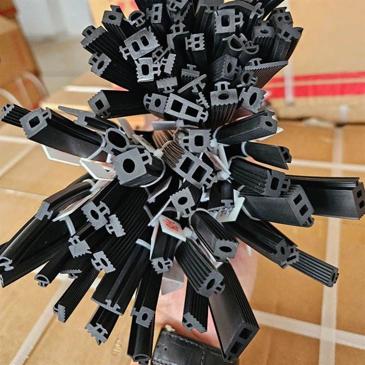 Perfil en forma de I de caucho EPDM